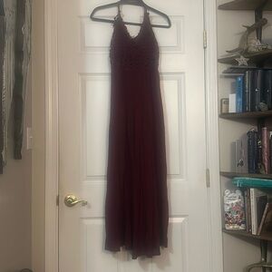 Burgundy Maxi Dress